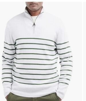 Barbour Zip Pullover Sweatshirt Sweater